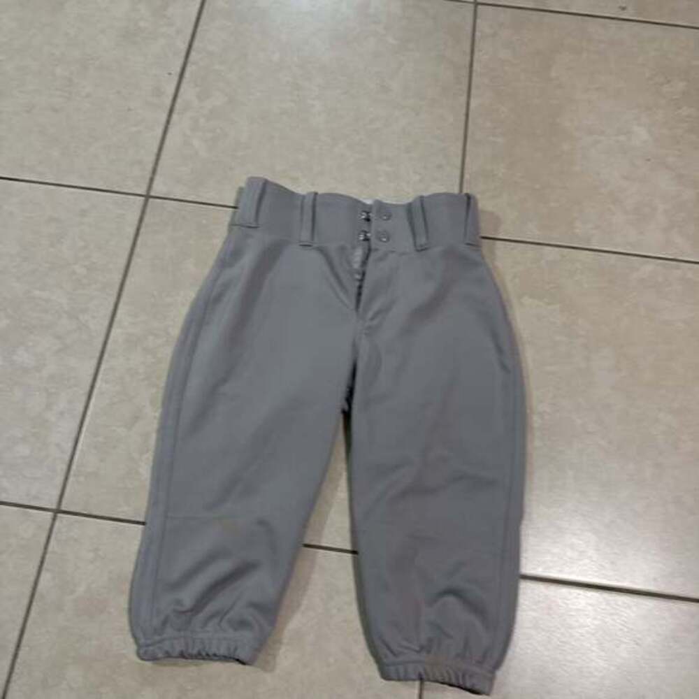 Easton Youth Baseball Pant Gray Size
M Solid Used with Elastic Bottom
